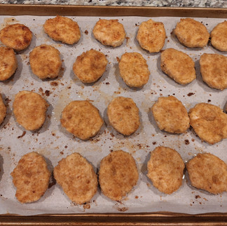 Lightly brush or spray with melted butter or tallow. Bake for 20 minutes, flipping halfway. For extra crispiness, broil for 1–2 minutes at the end.