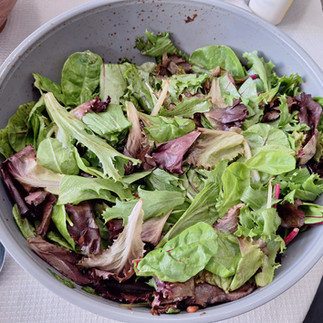 Combine: Pour the dressing over the salad just before serving and gently toss to coat.