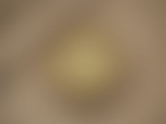 A brown bowl of creamy green sauceon a beige, patterned cloth. The soup has a speckled texture, creating a cozy and inviting mood.