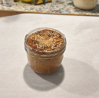 Variation with sesame and silan.