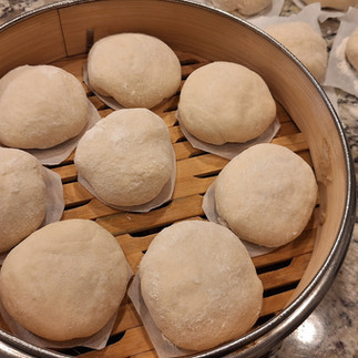 Arrange in steam basket.