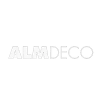 Logo de ALM Déco, expert en laque artisanale et finitions décoratives sur-mesure.