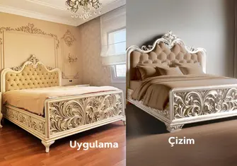 Özel Lüks Yatak Odası Tasarımı - klasik yatak odaları