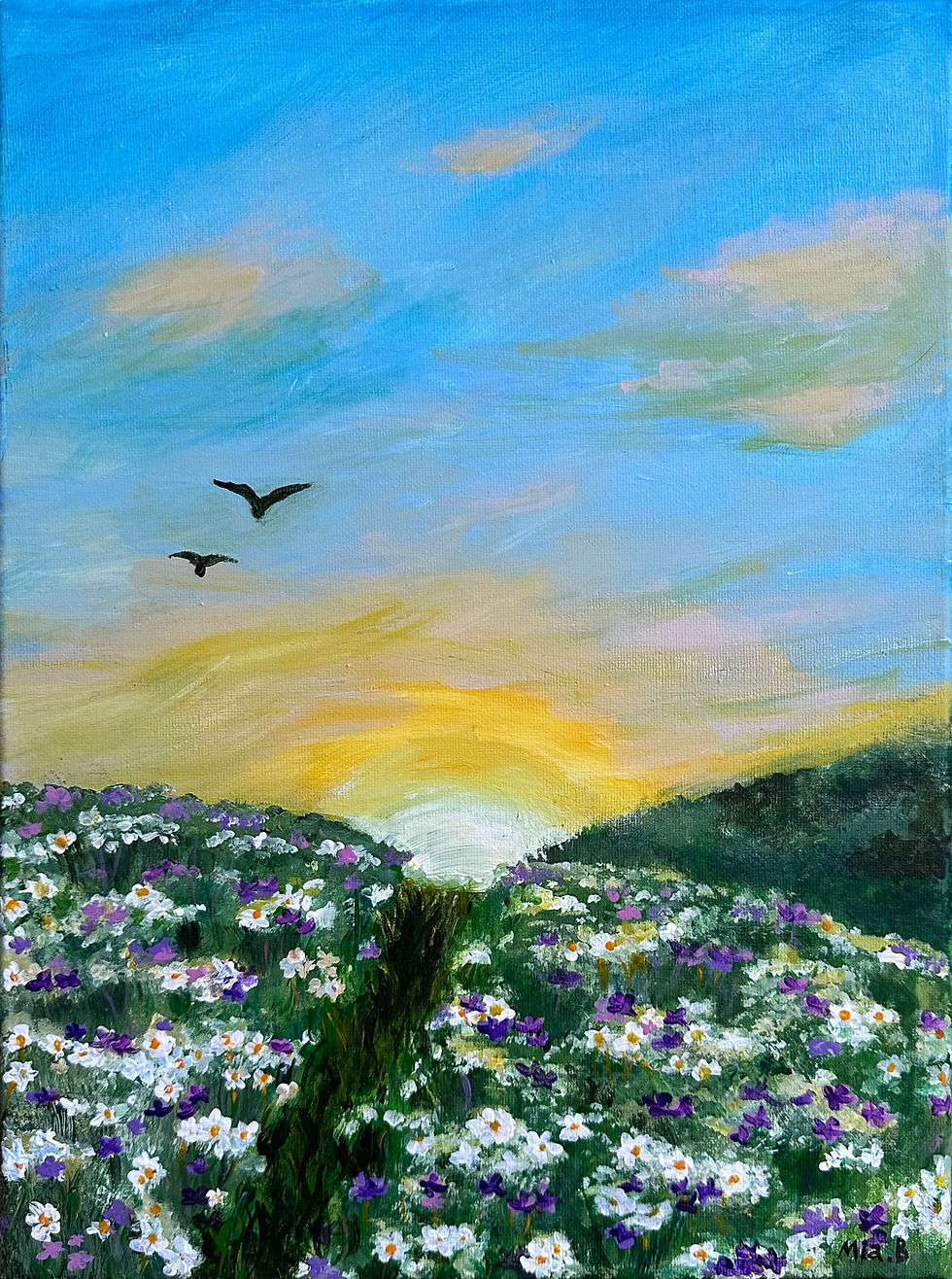 Champ de fleurs