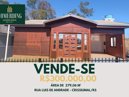 Residência na Rua Luis Andrade - Crissiumal/RS