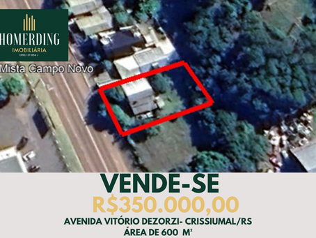 Residência na Avenida Vitório Dezorzi - Crissiumal/RS