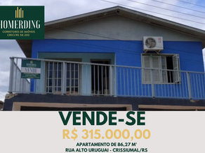 Apartamento na Rua Alto Uruguai - Crissiumal/RS