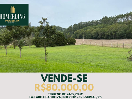 Terreno em Lajeado Guabiroba - Crissiumal/RS