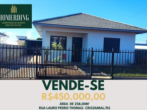Residência na Rua Lauro Pedro Thomas - Crissiumal/RS