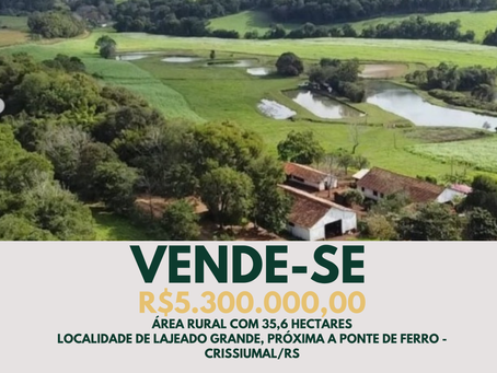 Área de terras no Lajeado Grande - Crissiumal/RS