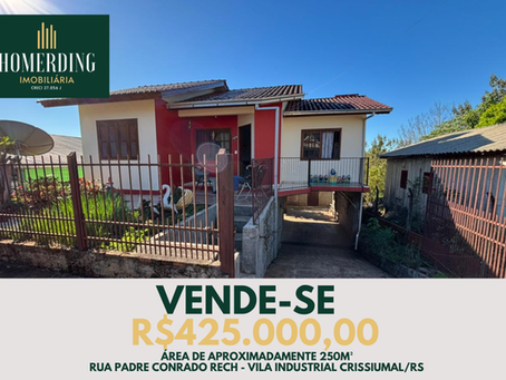 Residência na Rua Padre Conrado Rech- Crissiumal/RS