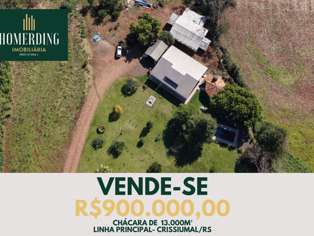 Chácara na Linha Principal - Crissiumal/RS