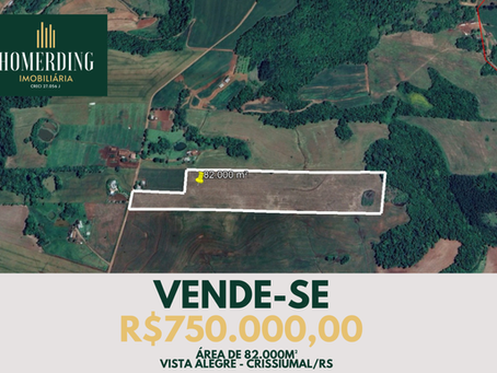 Área de terras em Vista Alegre - Crissiumal/RS