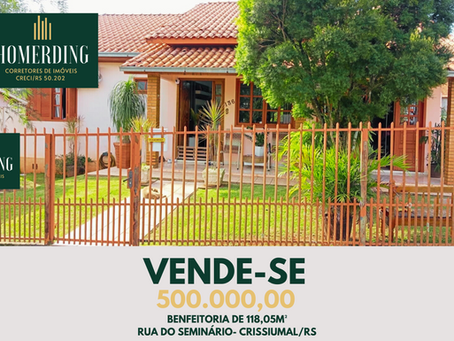 Residência na Rua do Seminário - Crissiumal/RS