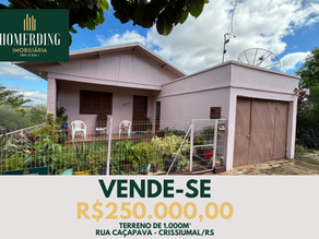 Residência na Rua Caçapava - Crissiumal/RS