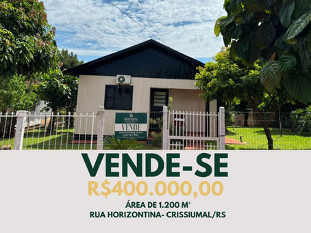 Residência na Rua Horizontina - Crissiumal/RS