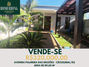 Sobrado na Avenida Palmeira das Missões - Crissiumal/RS