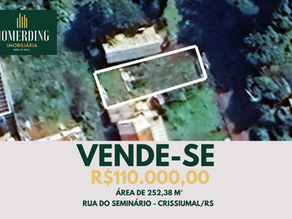 Terreno na Rua do Seminário - Crissiumal/RS