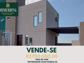 Sobrado em Governador Celso Ramos/SC