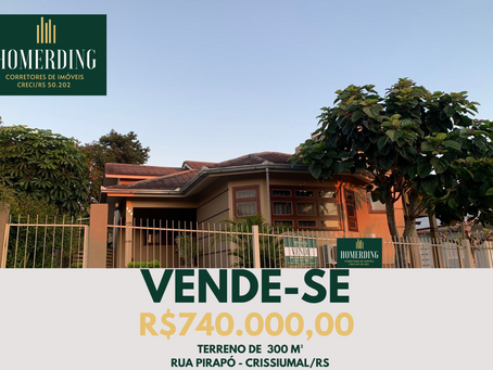Residência na Rua Pirapó - Crissiumal/RS