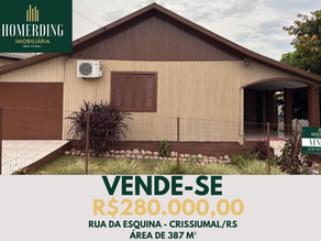 Residência na Rua da Esquina - Crissiumal/RS