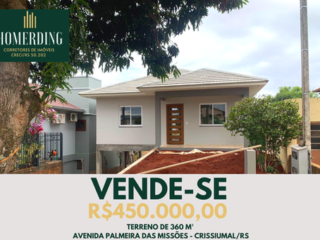 Residência na Av. Palmeira das Missões - Crissiumal/RS