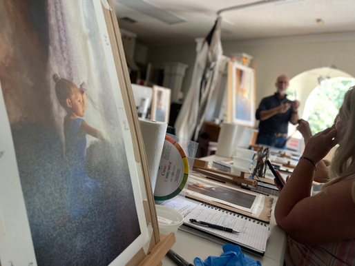 Painted Portrait class with Greg Daniel