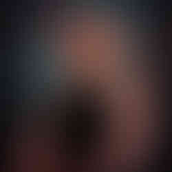 Beautiful woman in painterly setting