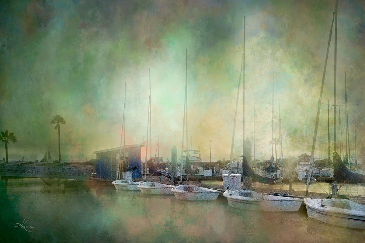 Morning Mist - Coastal Landscape Wall Art