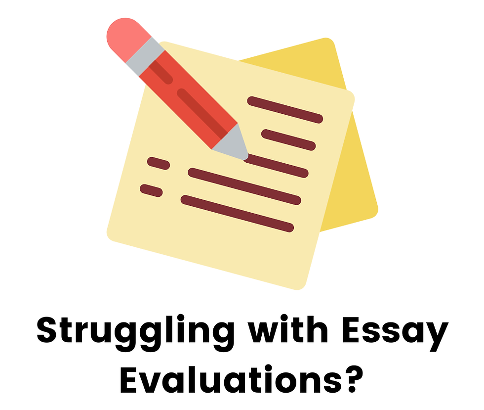JC Economics Essay - Evaluation Writing