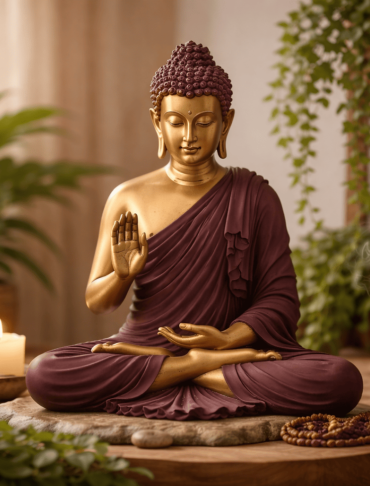 Meditative Buddha Statues