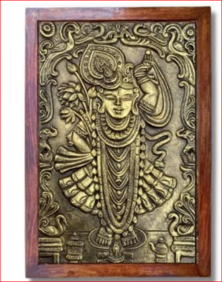 Shrinathji metal wall frame