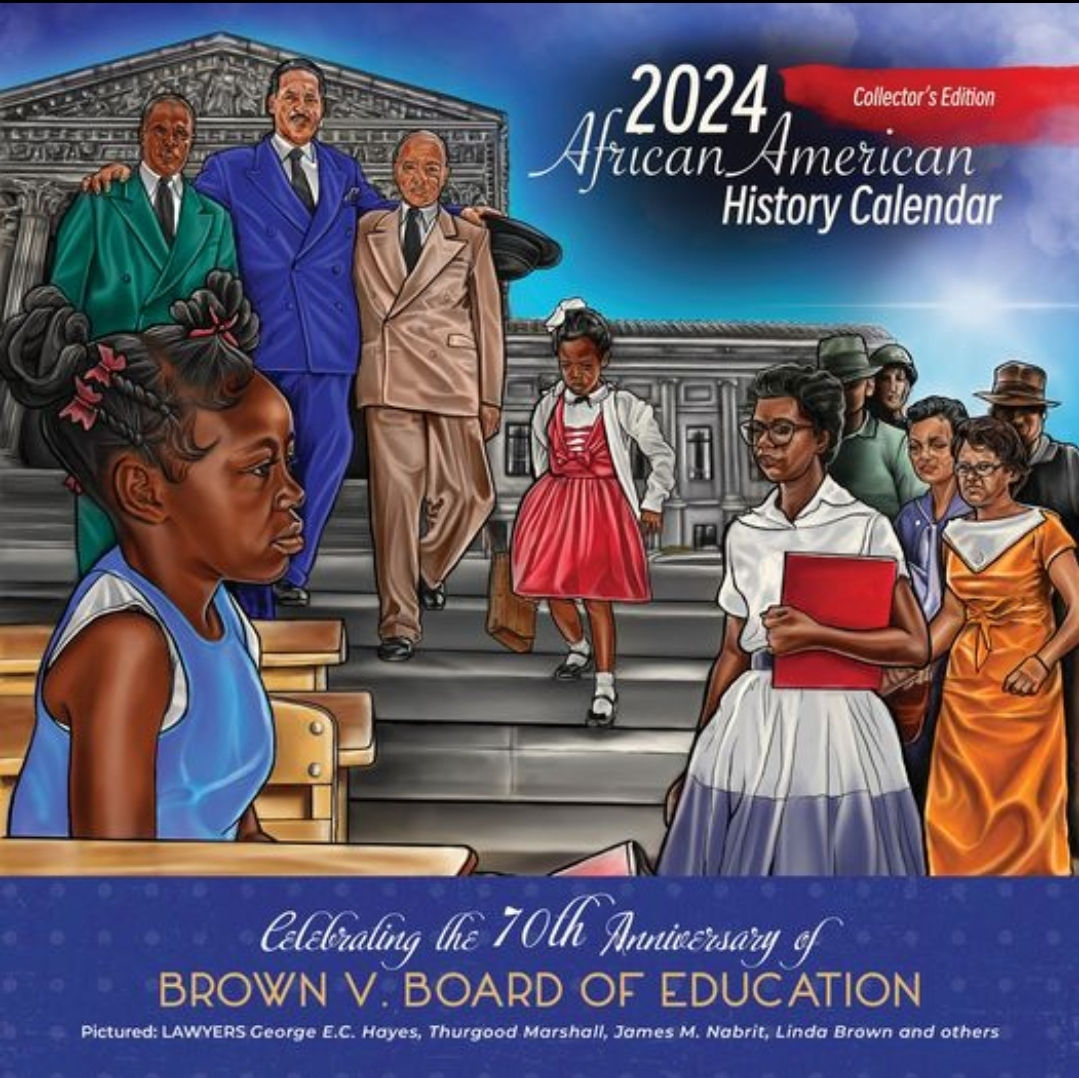 2024 African American History Calendar  collectors edition