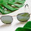 Miniatura: Hexagonal premium verde Unissex