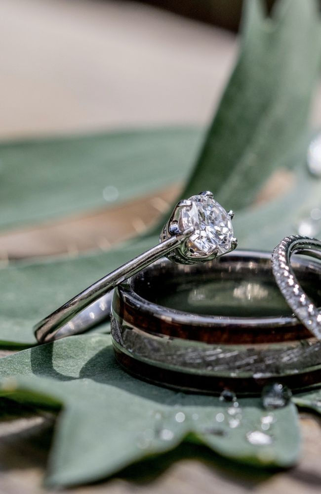 Engagement ring top