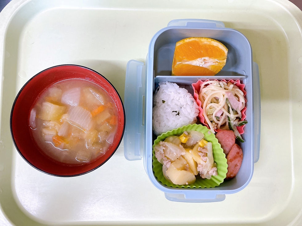本日の給食メニュー(07/13) ー梅賀山保育園　益田市保育園