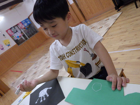 今日のおばけは・・・?ー梅賀山保育園 益田市保育園