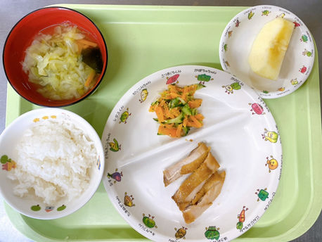 本日の給食メニュー(06/16) ー梅賀山保育園 益田市保育園