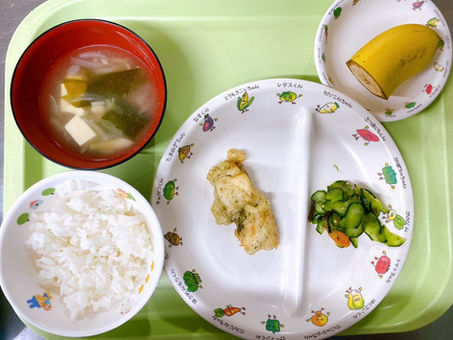 本日の給食メニュー(05/21) ー梅賀山保育園 益田市保育園