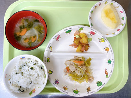 本日の給食メニュー(02/16) ー梅賀山保育園 益田市保育園