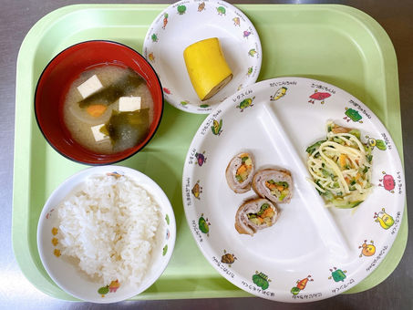 本日の給食メニュー(09/05) ー梅賀山保育園　益田市保育園