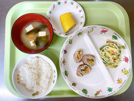 本日の給食メニュー(09/05) ー梅賀山保育園 益田市保育園