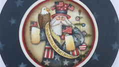 Yankee Doodle Santa Plate Andrews .jpeg
