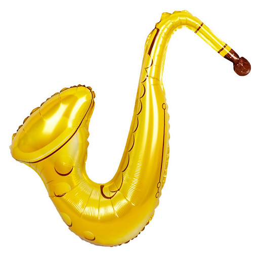 70*48cm Sax Shaped Foil Balloon