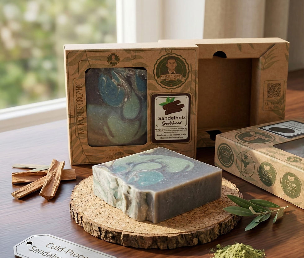 Sandelholz Naturseife für Haut und Haare