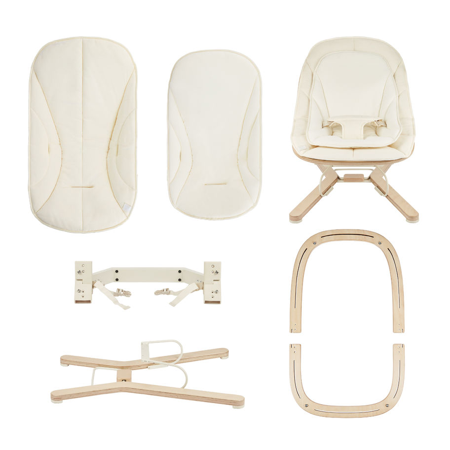 Babywippe Swoon Flow aus Holz