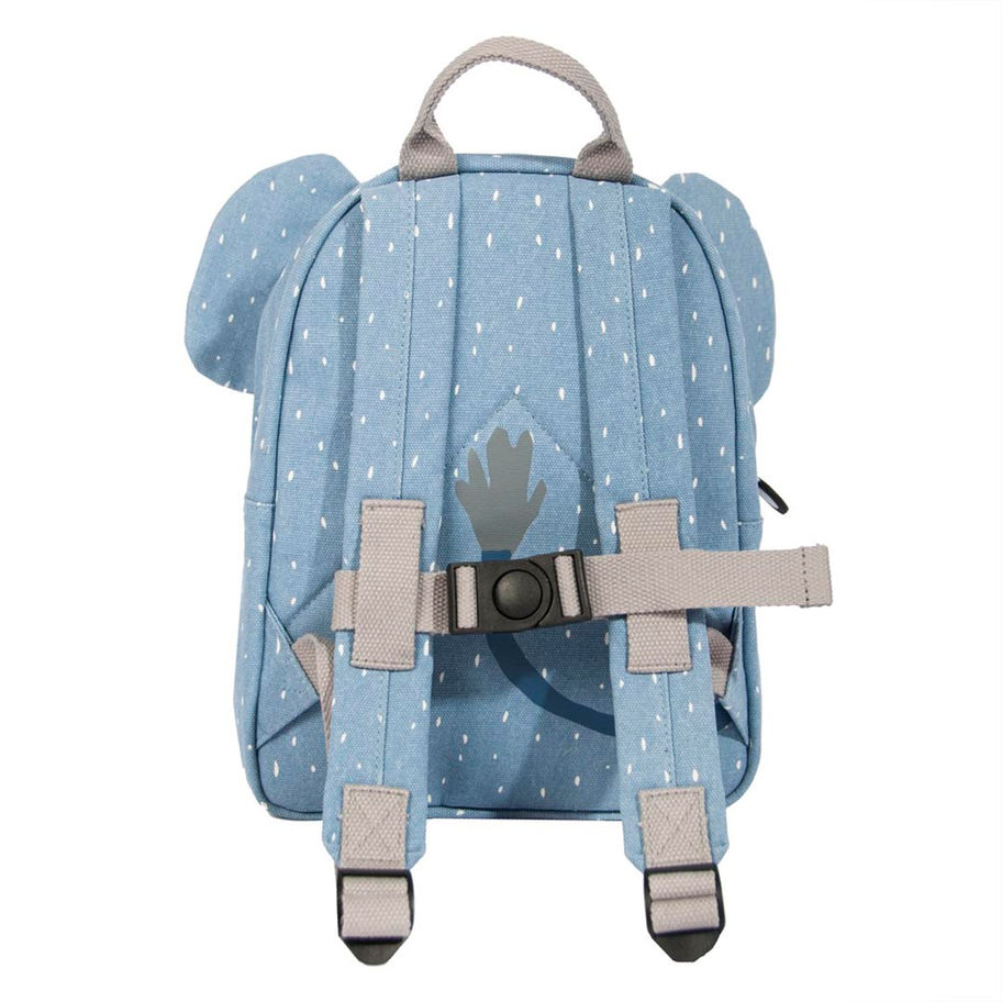 Rückansicht des Trixie Rucksacks Mrs. Elephant mit verstellbaren Schultergurten, HabibiLino