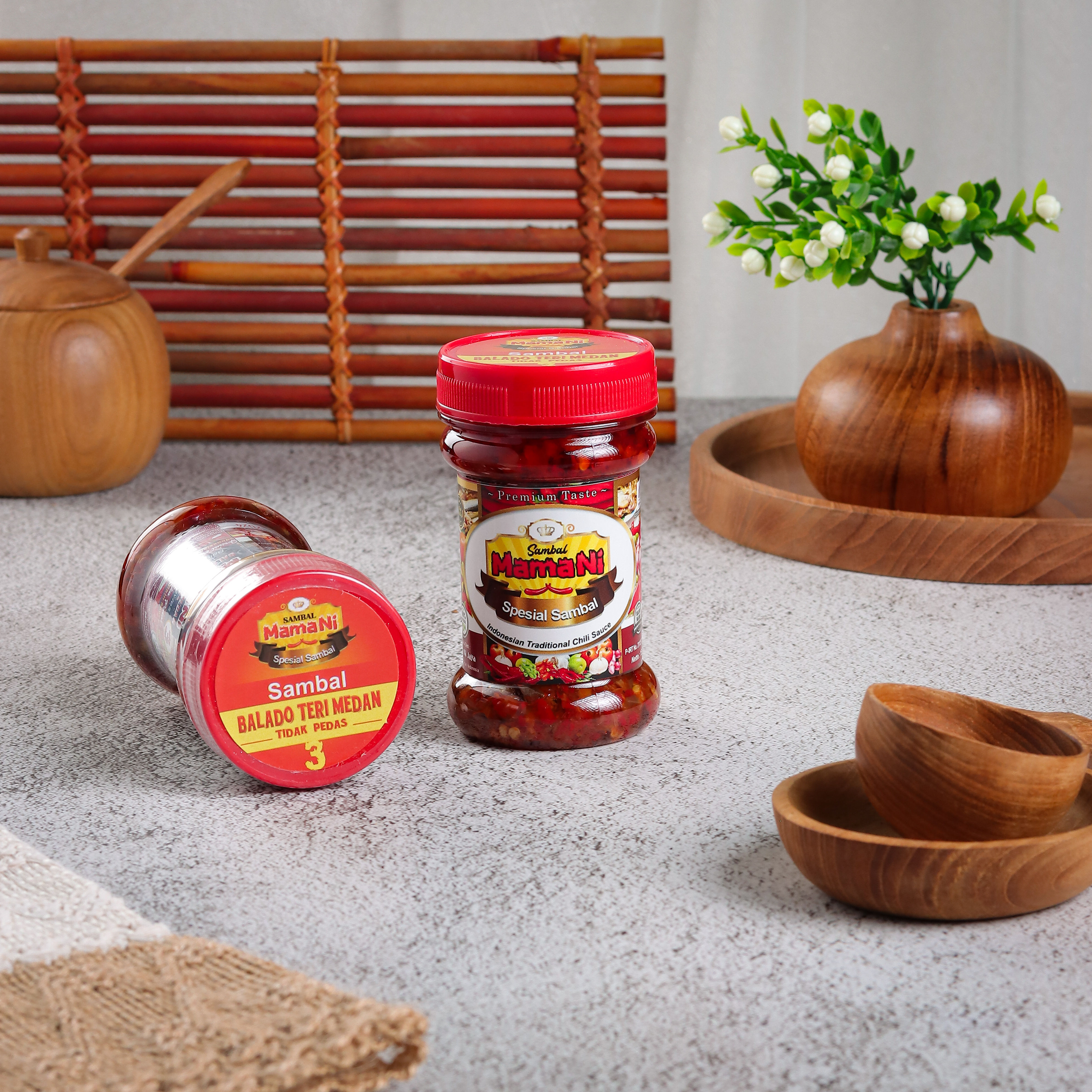 Sambal Balado Teri Medan Tidak Pedas (Balado Anchovies)