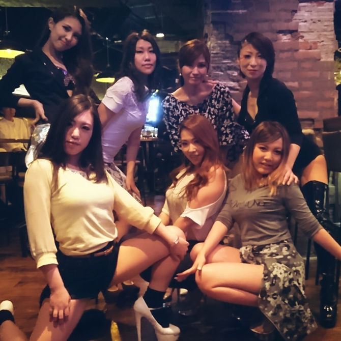 Jappalla GoGo Dancers 二期メンバー 梅サム見学
