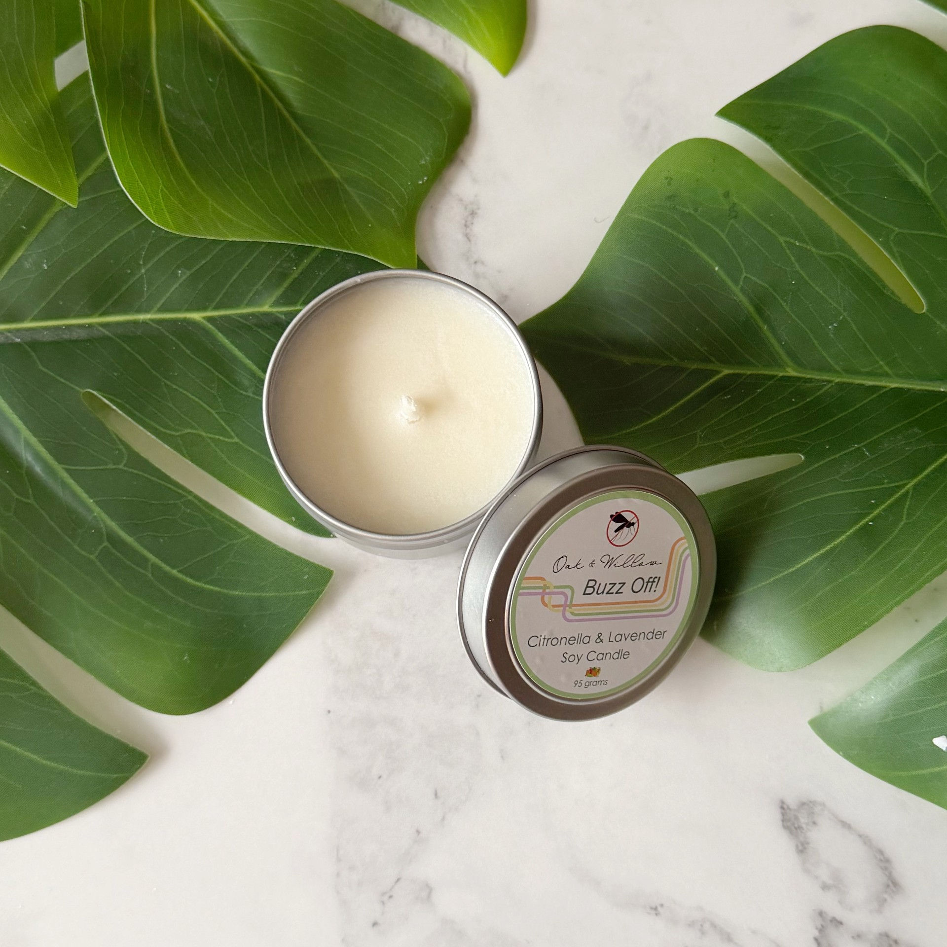 BUZZ OFF Candle